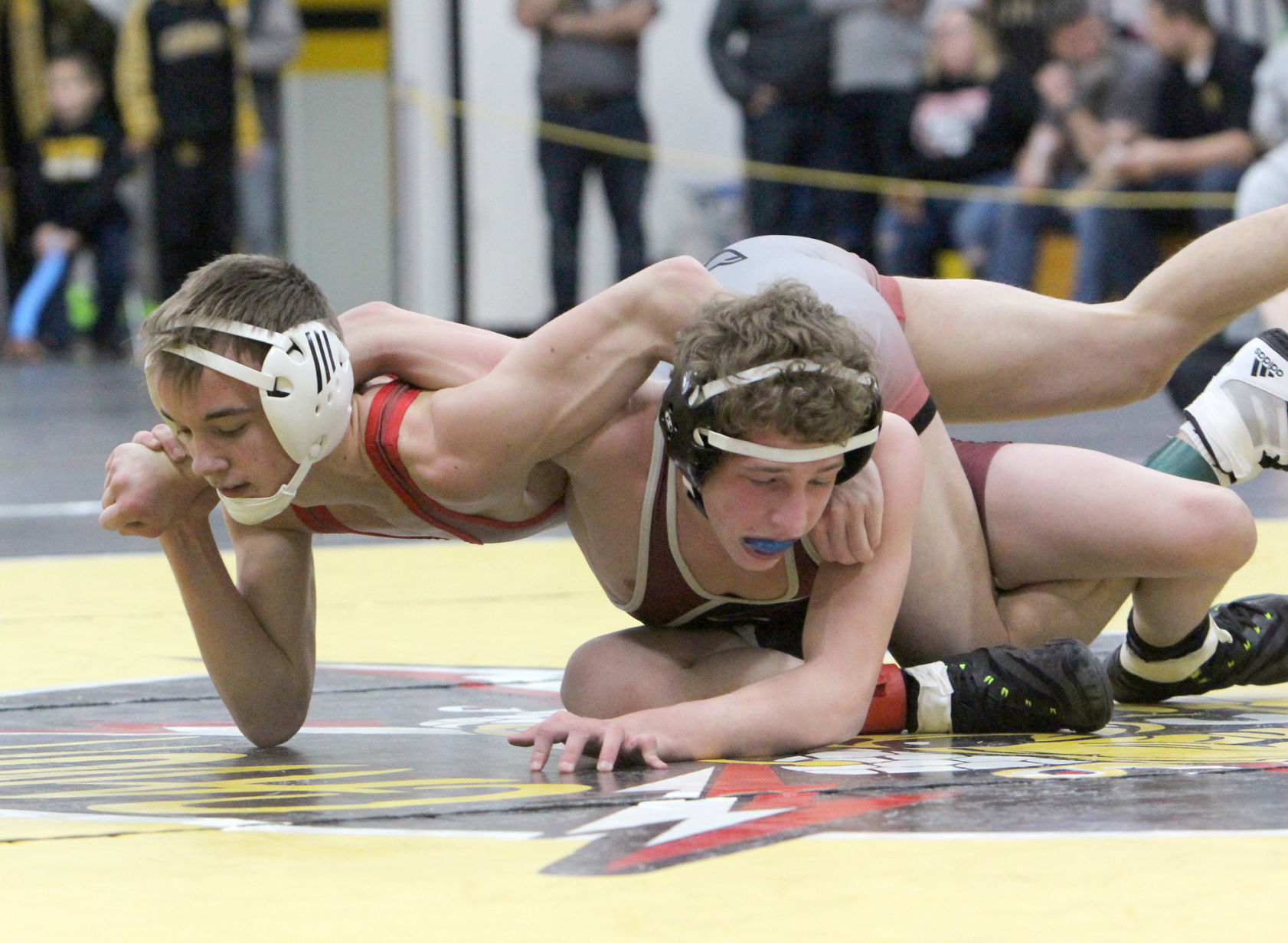 Division 3 wrestling regionals at Cadott 2-9-19